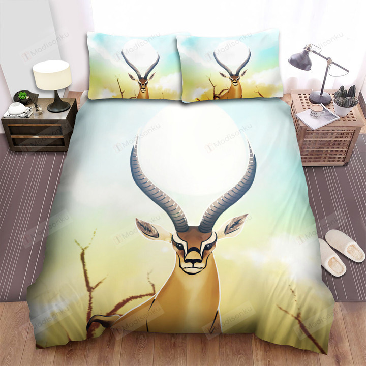 The Gazelle Under The Sun Bed Sheets Spread Duvet Cover Bedding Sets