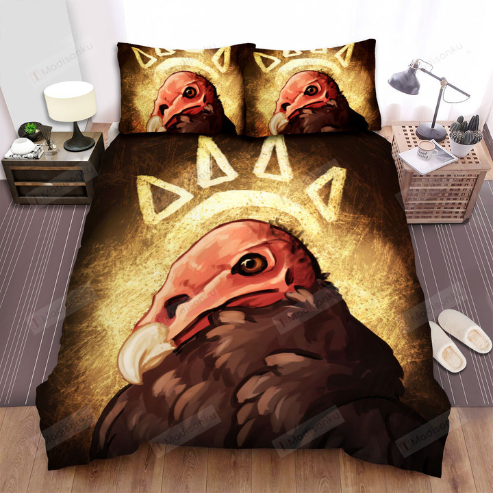 The Wildlife - The Vulture King Art Bed Sheets Spread Duvet Cover Bedding Sets