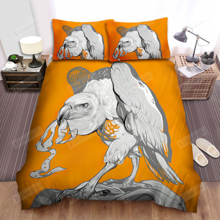 The Wild Animal - The Vulture Scratching A Mask Bed Sheets Spread Duvet Cover Bedding Sets