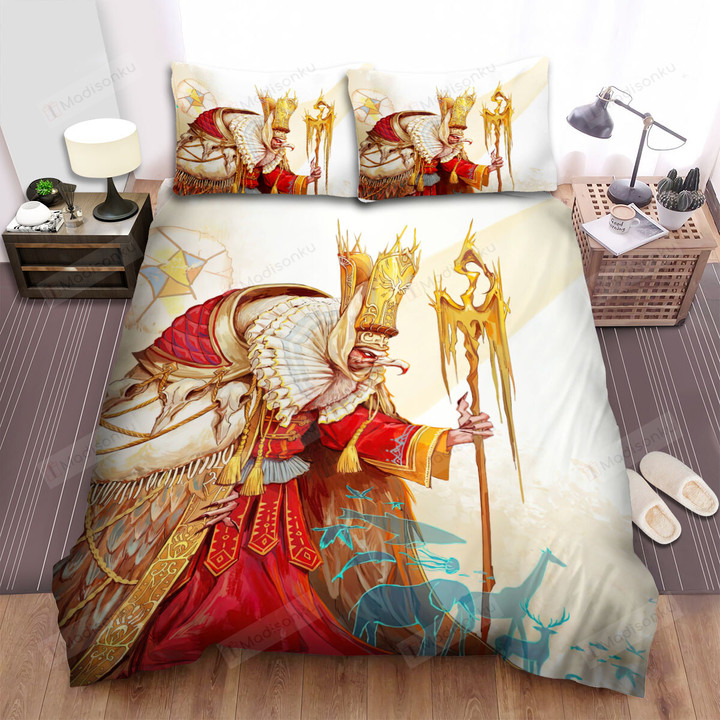 The Wild Animal - The Vulture Priest Art Bed Sheets Spread Duvet Cover Bedding Sets