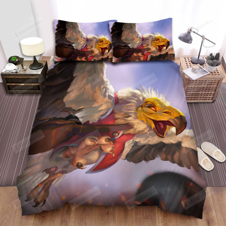 The Wild Animal - The Egypt Vulture Bomber Bed Sheets Spread Duvet Cover Bedding Sets