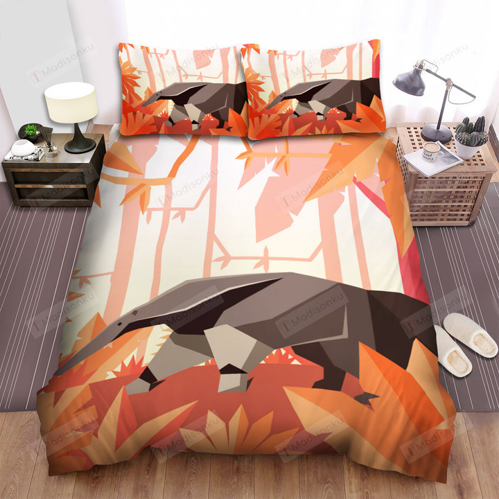 The Wild Animal - The Anteater In The Jungle Bed Sheets Spread Duvet Cover Bedding Sets