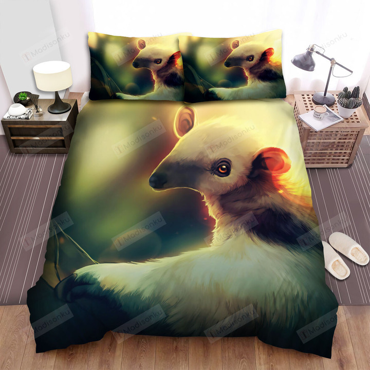 The Wild Animal - The Anteater On The Tree Bed Sheets Spread Duvet Cover Bedding Sets