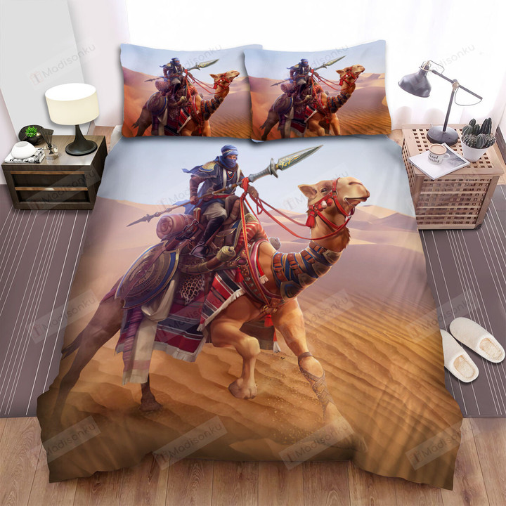 The Wildlife - Riding The Camel Into The Battle Bed Sheets Spread Duvet Cover Bedding Sets