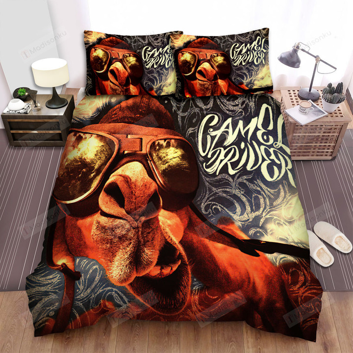 The Wildlife - The Camel Wearing The Pilot Glasses Bed Sheets Spread Duvet Cover Bedding Sets