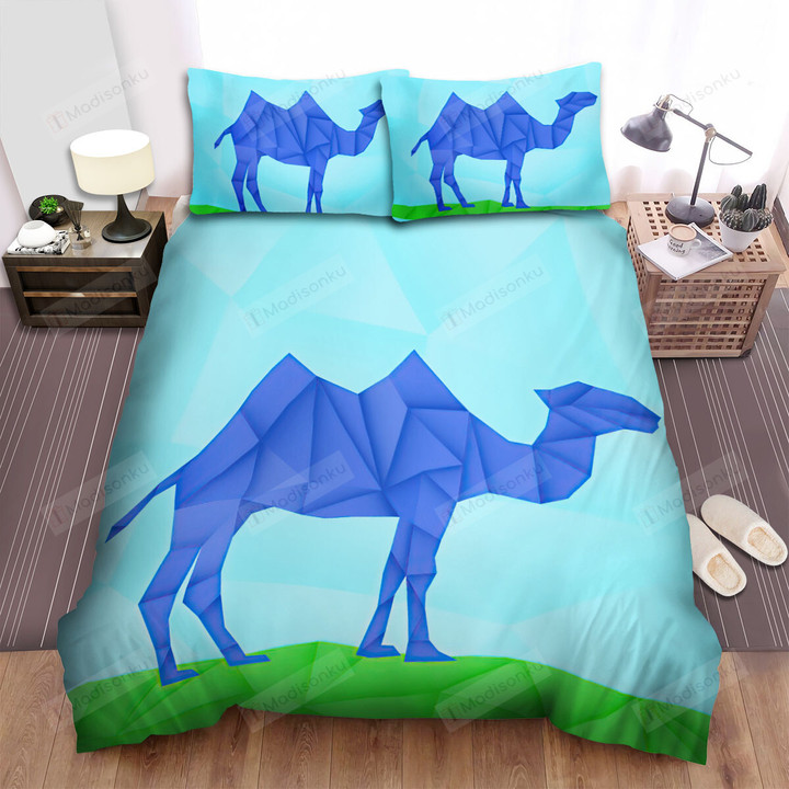 The Wildlife - The Blue Paper Camel Bed Sheets Spread Duvet Cover Bedding Sets