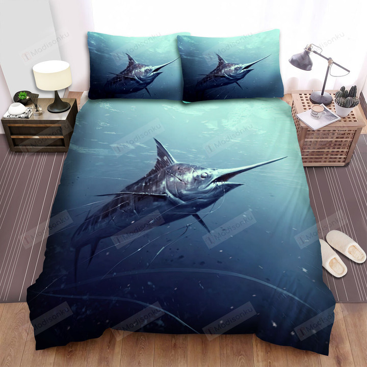 The Wild Animal - The Sailfish Is Hooked Herd Bed Sheets Spread Duvet Cover Bedding Sets