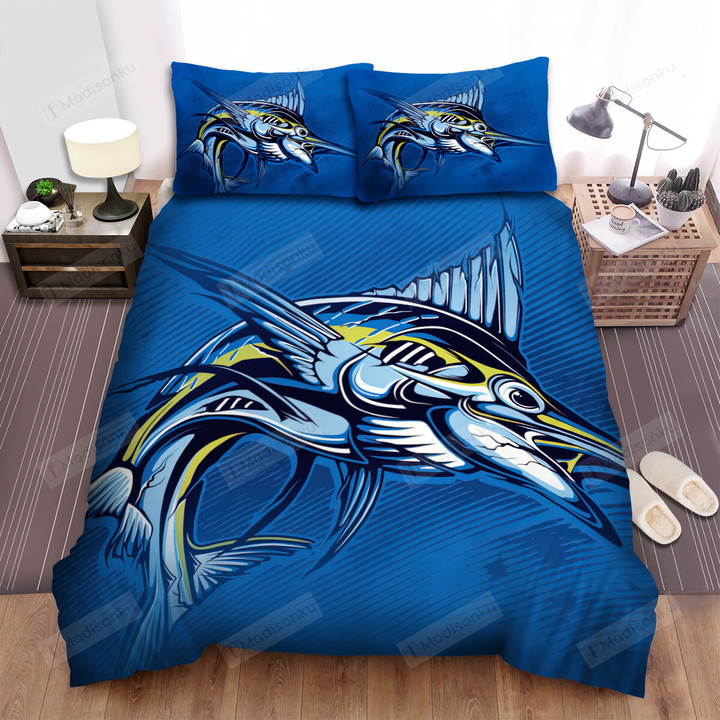 The Wild Animal - The Sailfish The Marlin Bed Sheets Spread Duvet Cover Bedding Sets