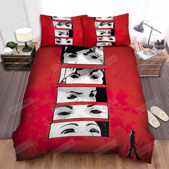 Black-Eyed Children The Eyes Bed Sheets Spread Duvet Cover Bedding Sets