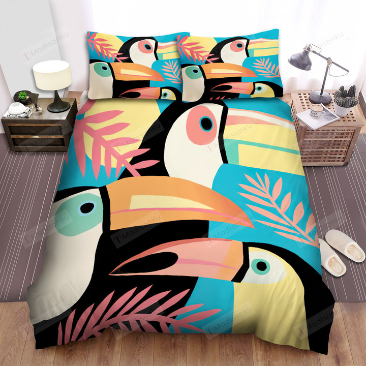 The Wildlife - The Toucan And His Friends Bed Sheets Spread Duvet Cover Bedding Sets