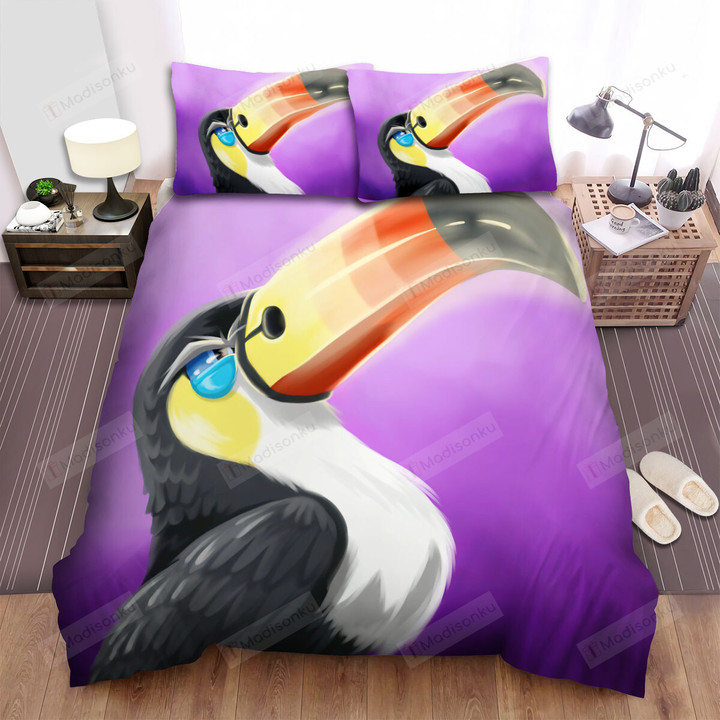 The Wildlife - The Toucan Is Angry Bed Sheets Spread Duvet Cover Bedding Sets