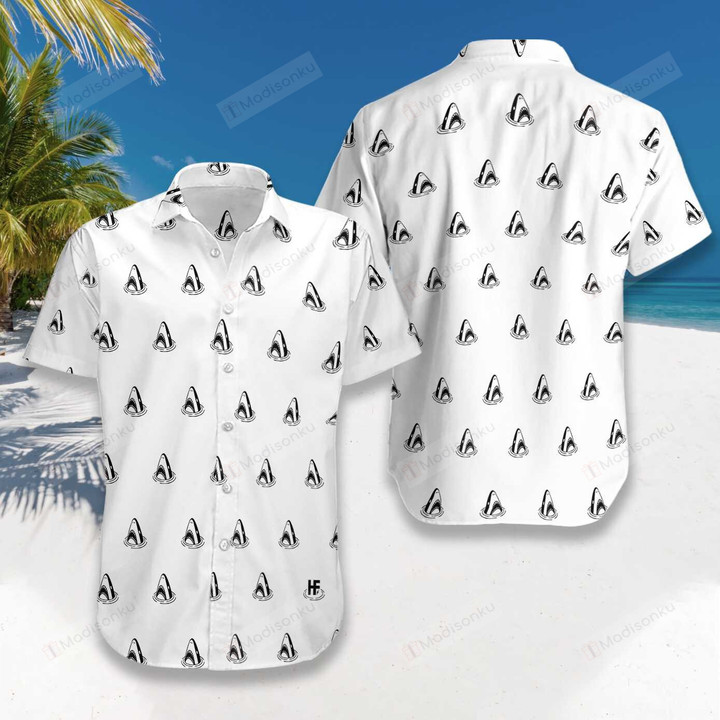 Shark Pattern Hawaiian Shirt