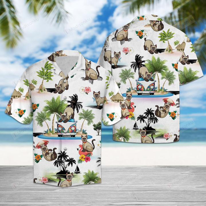 Siamese Vacation Hawaii Shirt