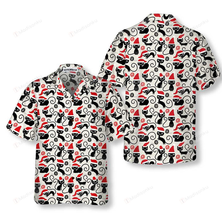 Cute Cats For Christmas Hawaiian Shirt