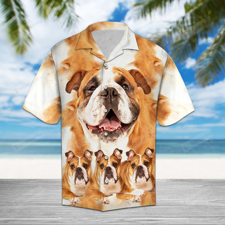 Bulldog Great Hawaii Shirt