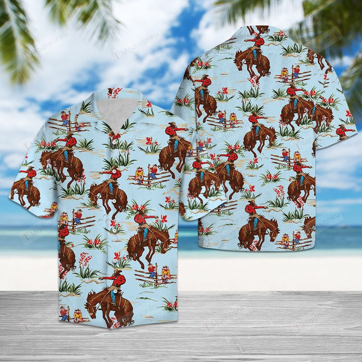 Awesome Cowboy Hawaii Shirt