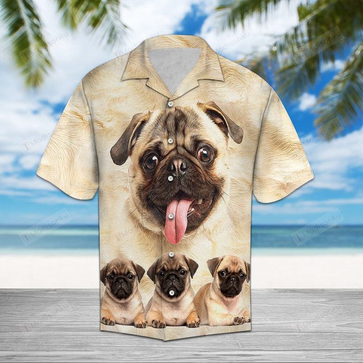 Pug Great Hawaii Shirt