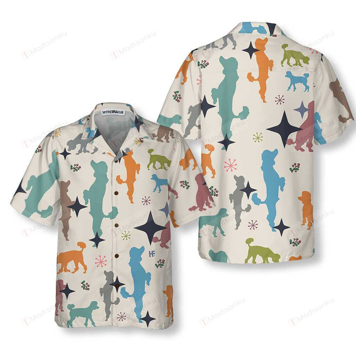 Christmas Poodle Hawaiian Shirt