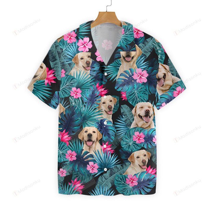 Tropical Labrador Hawaiian Shirt