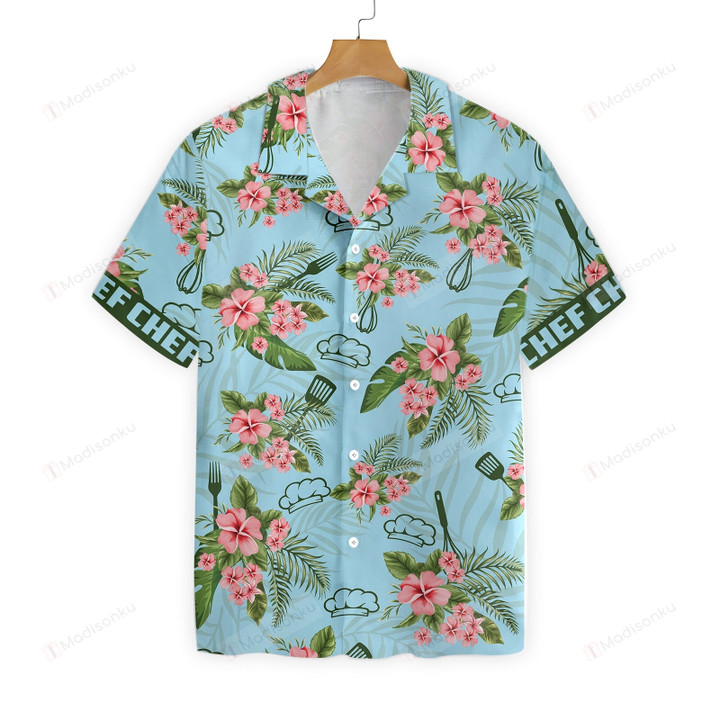 Chef Floral Shirt Hawaiian Shirt