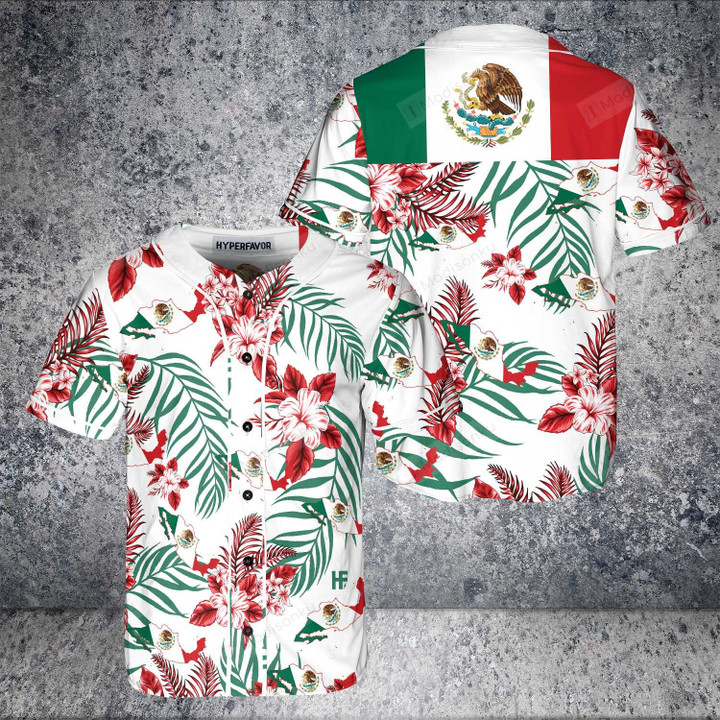Mexico Proud Shirt For Men Baseball Jersey