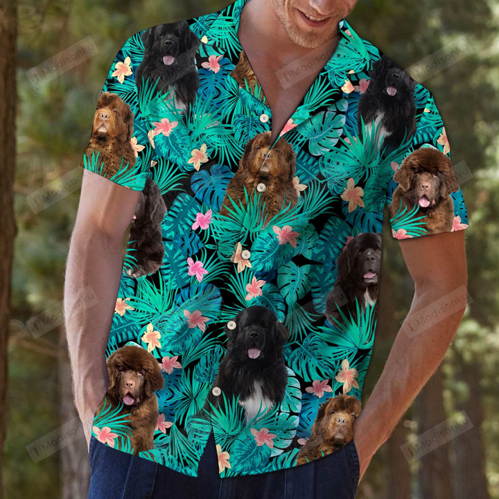 Newfoundland Tropical Hawaii Shirt