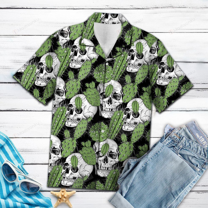 Skull Cactus - Hawaii Shirt