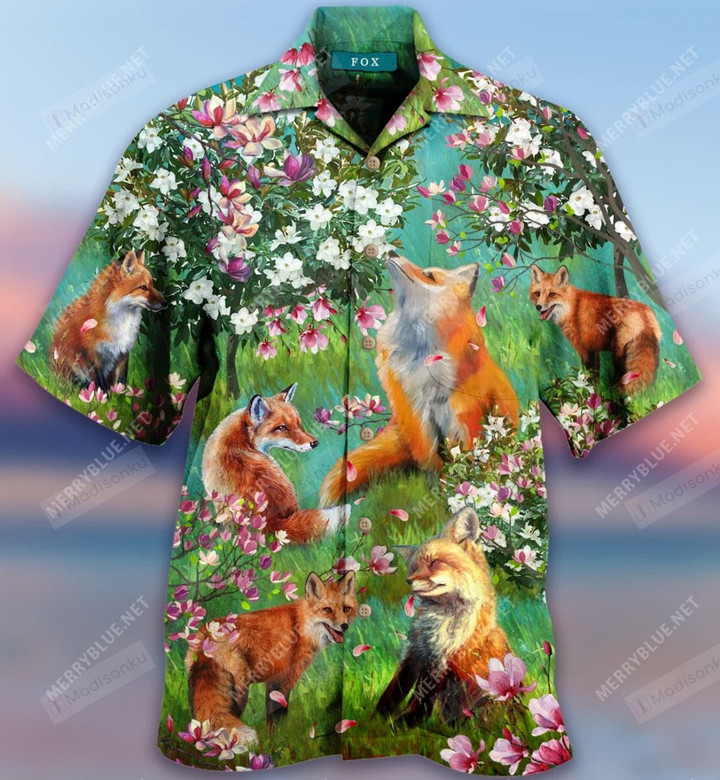 Breath Of Magnolia And Fox Hawaiian Shirt
