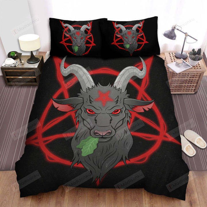 The Demon Goat Vegetarian Bed Sheets Spread Duvet Cover Bedding Sets