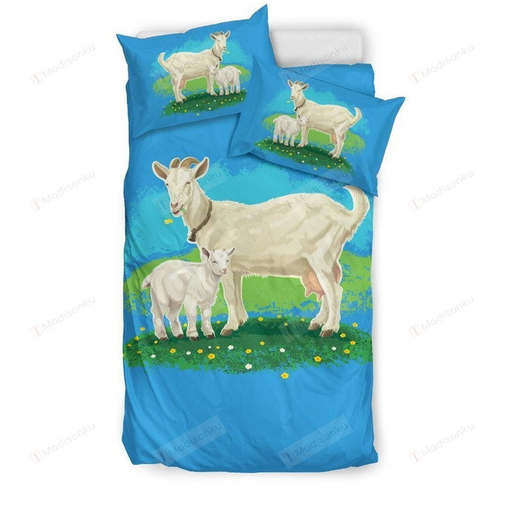 Goats Bedding Set (Duvet Cover & Pillow Cases)
