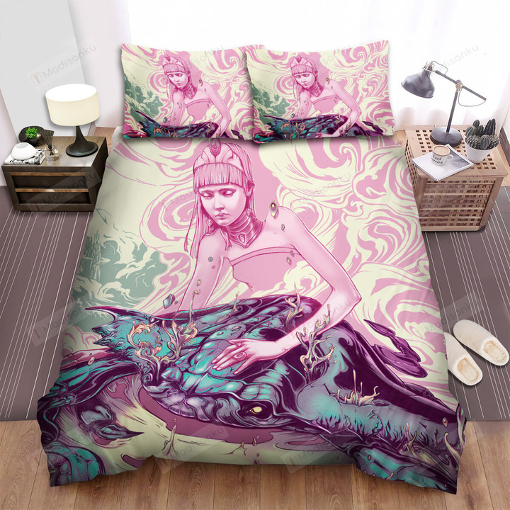 The Crab And The Healer Bed Sheets Spread Duvet Cover Bedding Sets