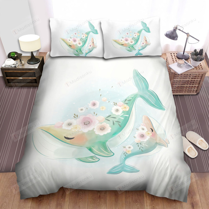 The Wild Animal - The Motherhood Of The Whale Bed Sheets Spread Duvet Cover Bedding Sets