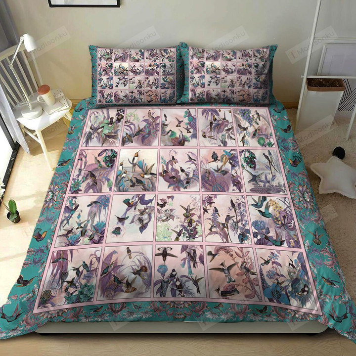 Hummingbird Bed Sheets Duvet Cover Bedding Set Great Gifts For Birthday Christmas Thanksgiving