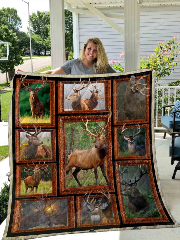 Deer Quilt Blanket 20