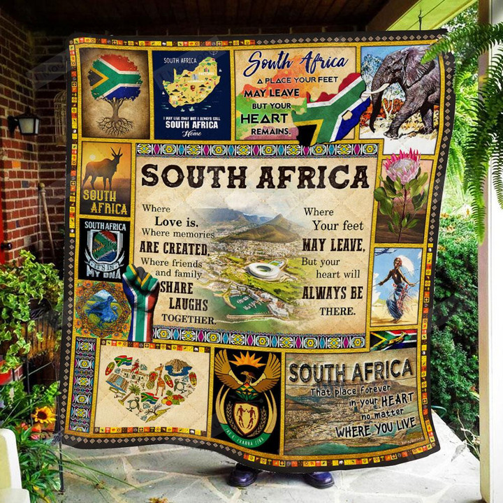South Africa Quilt Blanket Great Customized Blanket Gifts For Birthday Christmas Thanksgiving