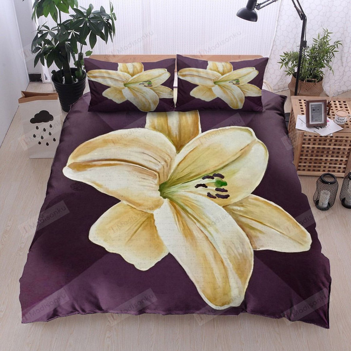 Daylily Cotton Bed Sheets Spread Comforter Duvet Cover Bedding Sets
