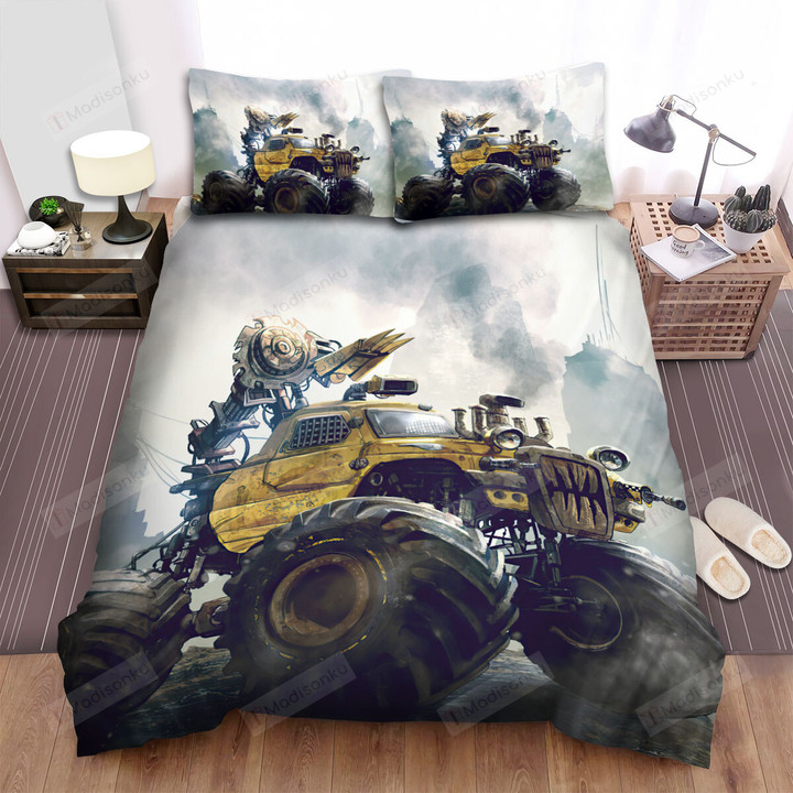 The Steampunk Monster Truck 3d Model Bed Sheets Spread Duvet Cover Bedding Sets