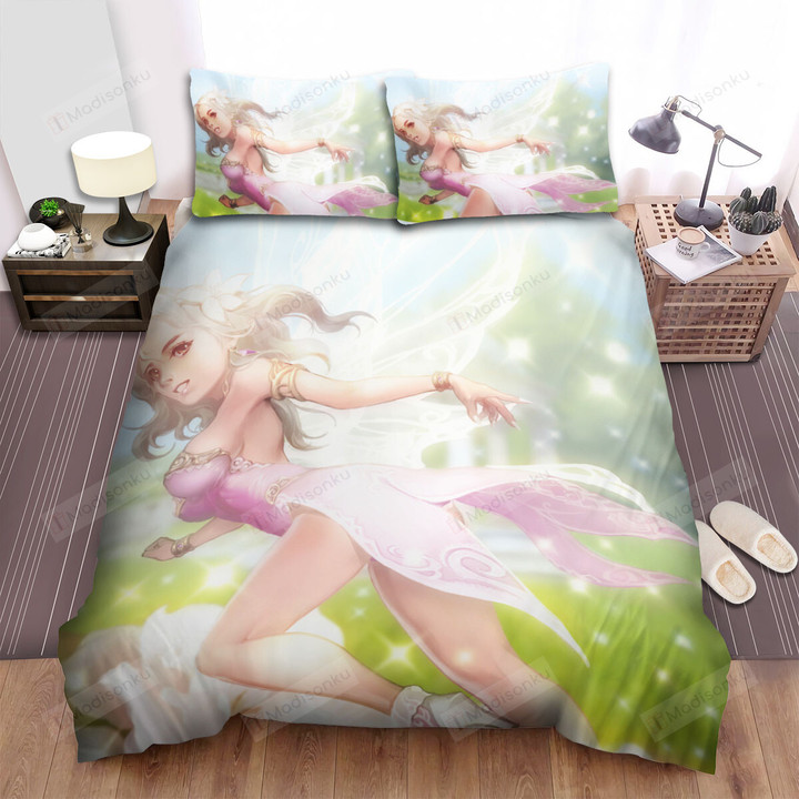 Fairy Of The Golden Garden Bed Sheets Spread Duvet Cover Bedding Sets