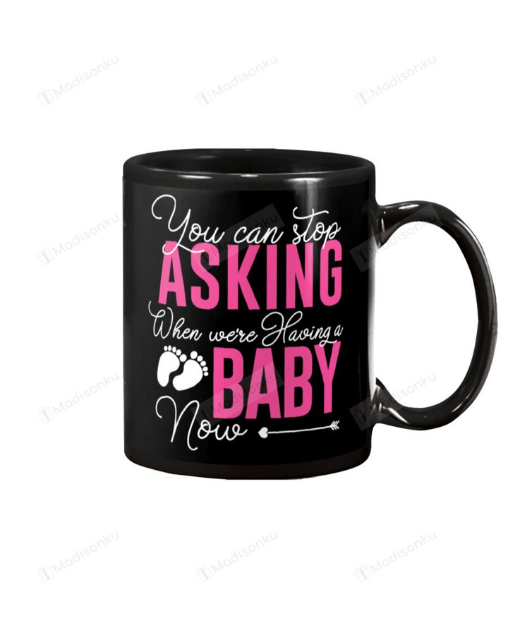 You Can Stop Asking Where We're Mug, Happy Valentine's Day Gifts For Couple Lover ,Birthday, Thanksgiving Anniversary Ceramic Coffee 11-15 Oz