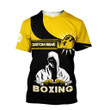Custom Name Boxing 3D All Over Printed Unisex Shirts BX03