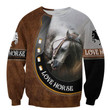 Love Horse 3D All Over Printed Shirts HR84