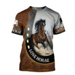 Love Horse 3D All Over Printed Shirts HR86