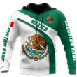 Personalized Mexican 3D All Over Printed Unisex Hoodie MX029