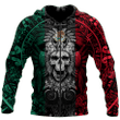 Mexico Aztec 3D All Over Printed Shirts MX006