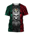 Mexico Aztec 3D All Over Printed Shirts MX006