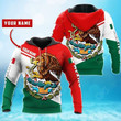 Customize Mexican 3D All Over Printed Unisex Hoodie MX034