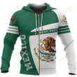Mexican 3D All Over Printed Unisex Hoodie MX051
