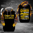 Gamer Life 3D All Over Printed Shirts GM6