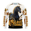 Crazy Horse Lady 3D All Over Printed Shirts HR105