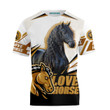 Crazy Horse Lady 3D All Over Printed Shirts HR105